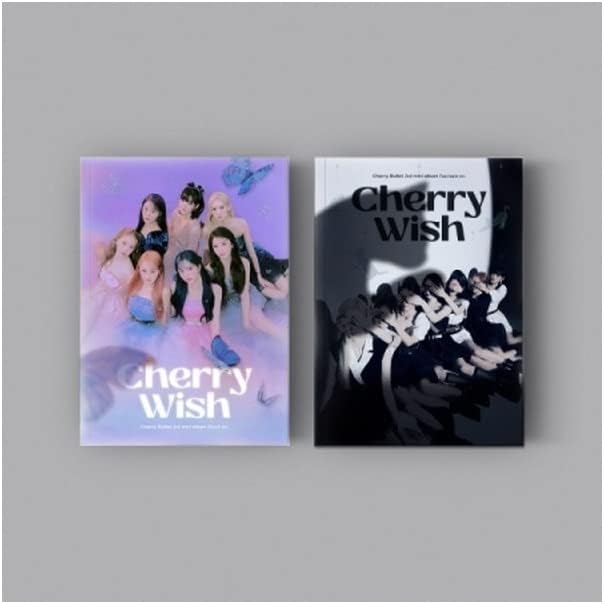 Cherry Bullet Cherry želi 2. mini album Slučajni verzija CD + 96P Photobook + 1p Post + 1p Love In