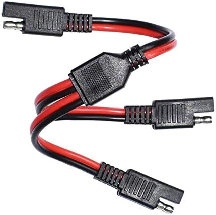 Lixintian 14AWG SAE DC kabel za automobile i razdjelnik 1 do 2 SAE produžni kabel, prikladan za pogodan