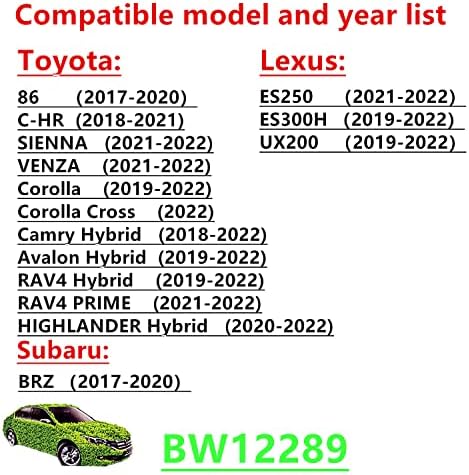 BW12289 Filter za vazduh motora za Avalon Hybrid, Camry Hybrid, C-HR, Corolla, Highlander Hybrid,