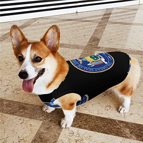 Veliki pečat New York State Pas košulje Pulover Odjeća za kućne ljubimce PET jakna za male Srednje