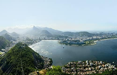 Lhjoysp zagonetke 500 komada City Sky Sportski ocean zaljev za Zaljev za zaljev Rio de Janeiro Brazil