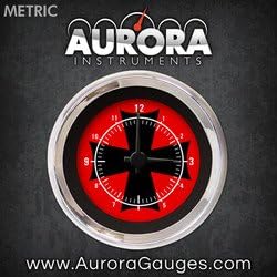 Aurora instrumenti (GAR175ZMXOABCC Željezni krst Crveni mjerač sata