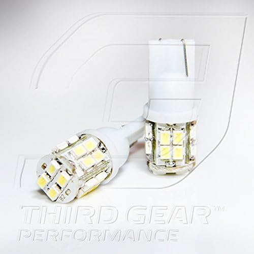 TGP T10 bijeli 20 LED SMD klin map svjetlosne žarulje par 2007-2011 Kompatibilan je s Nissan Altima