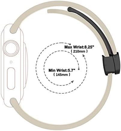 Magnetic za Apple Watch Ultra bend 49mm 45mm 44mm 41mm 40mm IWATCH trake 38mm 42mm Muškarci / Žene,