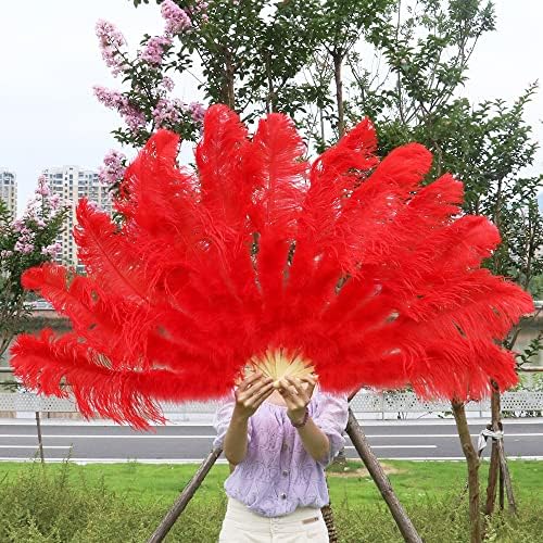 13 ventilator Nojevog perja od kostiju Halloween Party proslava vjenčanja trbušni ples Show DIY dekorativno perje Fan ljubičasto