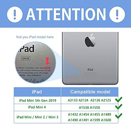 iPad mini 5 futrola, mini 4 futrola, iPad mini 1/2/3 futrola, zaštitna kožna futrola, podesivi štand