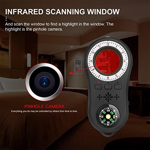 FastBobitong Portable S100 Hotel An-Sneak -EavesDropping i detektor kamere GMS T-Recker skener infracrveni