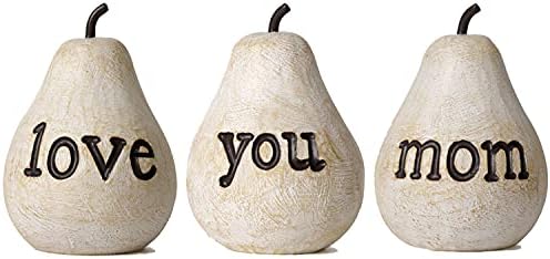 Girvem Love You Mama Pears - Poklon za mamu, Dan majke Dan za rođendan, mama Pokloni od kćeri sina, savršeni poklon za majke svih uzrasta, 3 paketa