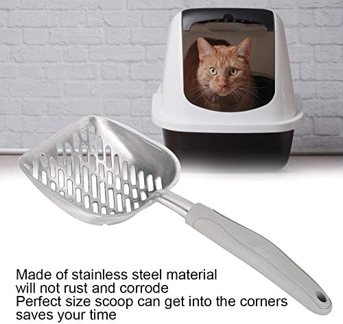 Scoop za mačje smeće, Kitty Metal Scooper jednostavan za korištenje efikasno filtrirajte mačje