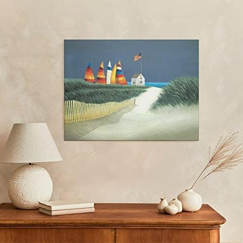 Art Prints Lowell Herrero ulje slikarstvo ljeto sa svjetionikom jedrilica buket Slike Za wa zidne umjetničke
