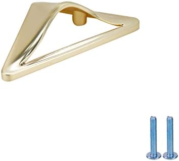 Hevstil 1-1 / 4 inčni centri za rupe Zlatni trokut povlači kuhinjski ormar ručke Trokut ladice vuče vijcima