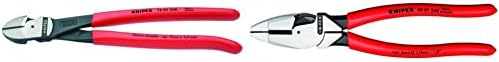 KNIPEX-74 01 250 SBA Tools - visoka poluga dijagonala rezači, 10 inča & Knipex 09 01 240 9.5-Inch ultra-High