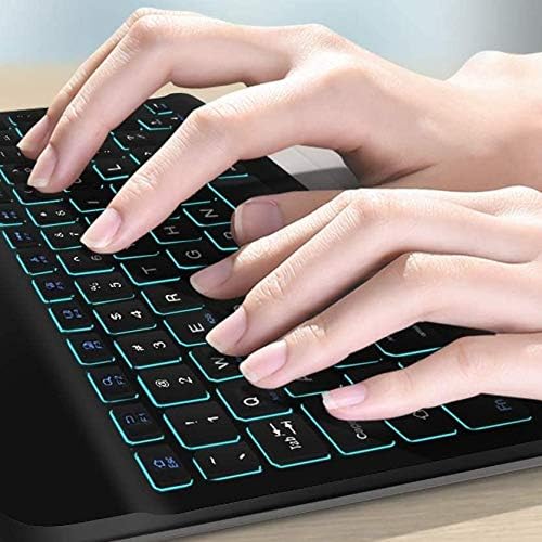BoxWave tastatura kompatibilna sa vivo X70-SlimKeys Bluetooth tastaturom - sa pozadinskim osvetljenjem,