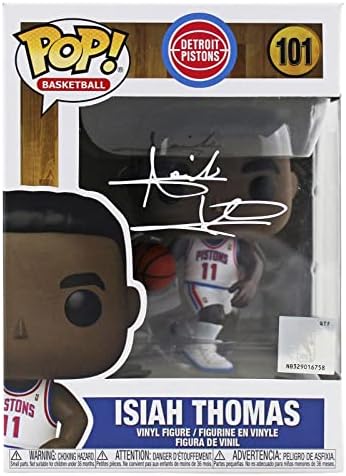 Pistons Isiah Thomas potpisao je HWC 101 Funko pop vinil figura PSA ITP - autogramirane NBA