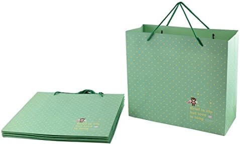 Ruilogod papirne tačke nose uzorak dizajna poklon vrećice za kupovinu 6kom zelene (id: 481 8a5 7b9 be0 da9