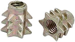 X-DREE M4 x 8mm cink legura zvijezda glava umetak Vijci e-Nuts namještaj okovi 50kom (M4 x 8 mm tornillos de cabeza