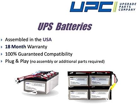 Rbc7-UPC zamjenska baterija za APC Smart-UPS SU1400, SUA1500, SUA750XL, SUA1000XL, SU1400NET, SU1000XLNET - pomaknite