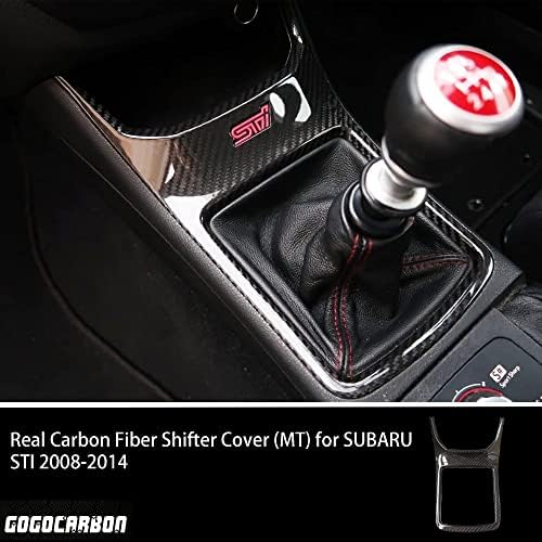Gogocarbon Shift Surround Cover Cop kompatibilan za STI Subaru 2008-2014 Sedan Hatchback i 3K Pravi suhi karbonski