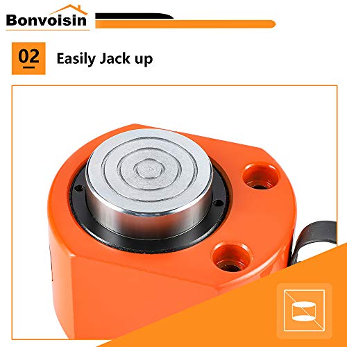 Bonvoisin 10t hidraulični Ram cilindar utičnica niskog profila Porta Power Ram Mini Jack Ram