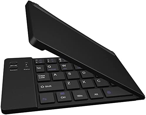 Radovi Cellet Ultra tanka sklopiva Bežična Bluetooth tastatura kompatibilna sa Xolo Q500s IPS sa držačem telefona-punjiva puna tastatura!