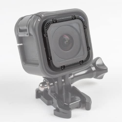 Moudoauer kamere Metalni okvir stakleni objektiv za zamjenu poklopca poklopca za rezervni dio GoPro Hero 4 sesije