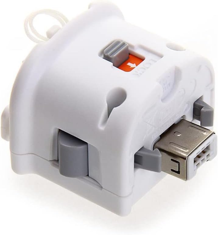 Ubersweet® MotionPlus adapter senzor za daljinski upravljač Nintendo Wii | Boja - bijela