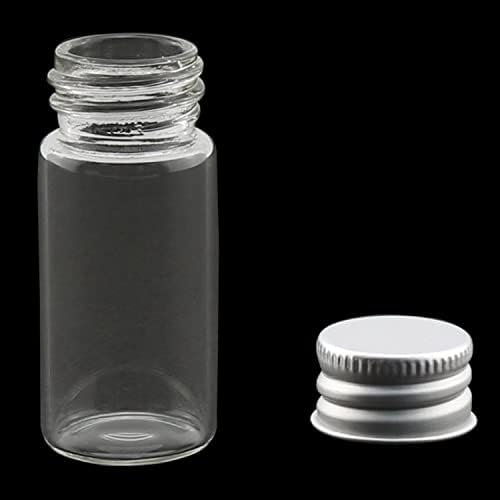E-izvanredan uzorak bočica 24kom 10ml prozirno staklo bočice koje žele bočice sa aluminijumskim kapicama