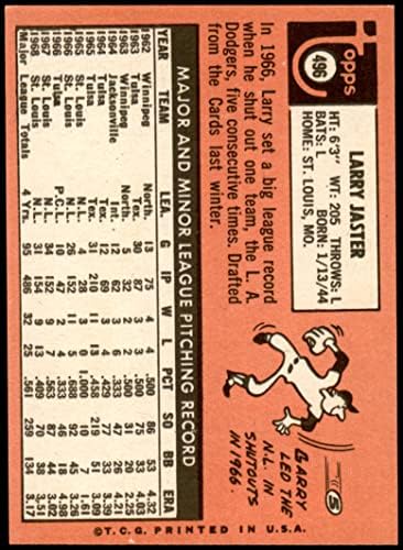 1969 TOPPS 496 Larry Jaster Montreal Expos NM izložbe