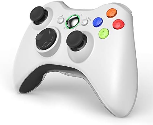 VOYEE Wireless Controller kompatibilan sa Microsoft Xbox 360 & vitak/PC Windows 10/8/7, sa nadograđenim Joystick/Double Shock