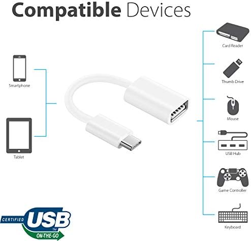 OTG USB-C 3.0 adapter kompatibilan sa vašim LG 14T90P-K.AAG9U1 za brzu, provjerenu, višestruke funkcije