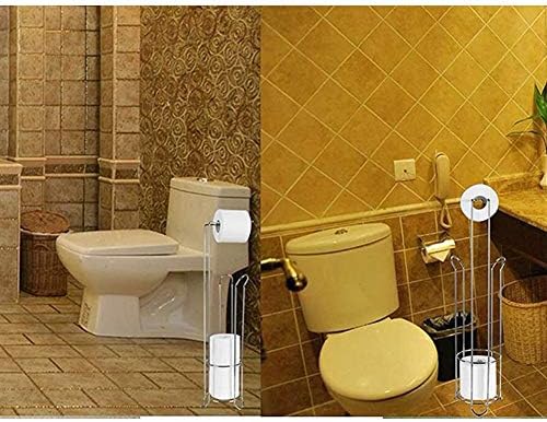 Aisokhing WC držač koluta - Skladištenje Free Standard - hrom praktični pribor za kupaonicu
