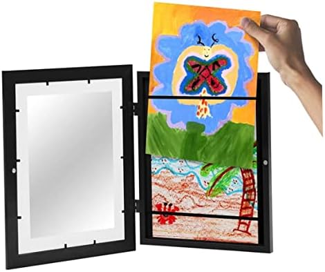 YaptheS prednji otvori za djecu umjetnički okviri za prikaz,izmjenjivi okviri za čuvanje dječijih umjetničkih