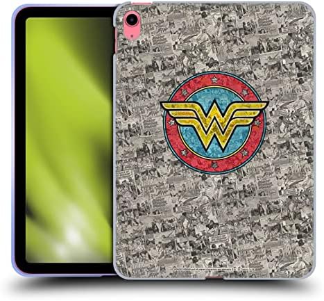 Dizajni za glavu Službeno licencirano čudo Žena DC Comics Comics Logo Vintage Art Soft Gel Case kompatibilan