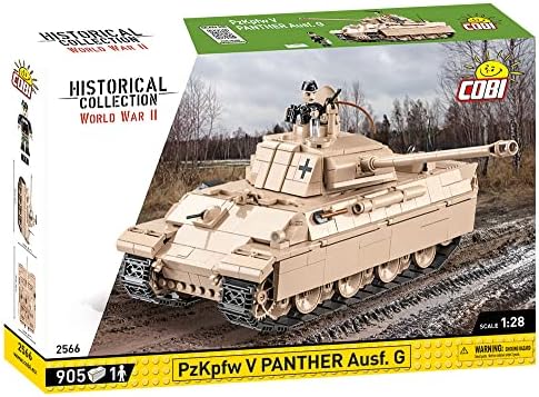 Cobi igračke 905 kom Hc Drugog svjetskog rata Panzer V Panther Ausf.G Sd.Kfz.171