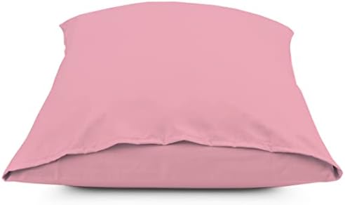 Superty posteljina kraljica ružičasta jastuk - koverta zatvarač pamučna jastučna futrola, štiti