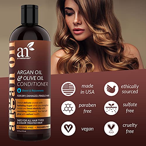 artnaturals Argan regenerator za rast kose - - bez sulfata - tretman za gubitak kose, stanjivanje & ponovni