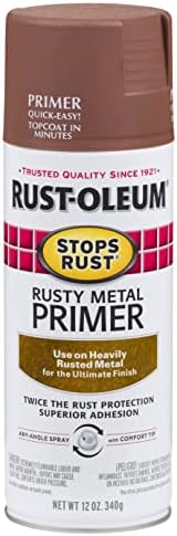 Rust-Oleum 7769830 Zaustavlja Boju U Spreju Za Rđu, 12 Unci, Ravni Zarđali Metalni Prajmer