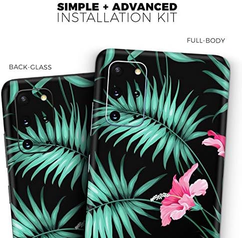 Dizajn Skinz Tropical Mint i živopisi ružičasti cvjetni zaštitni vinilni omotač za omotač kože kompatibilan