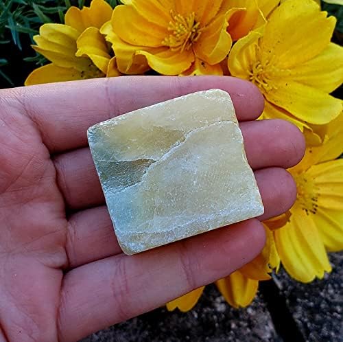 Žuti fluorit - prirodno grubo zacjeljivanje metafizičke čakre kristalne ljekovitog draguljastog