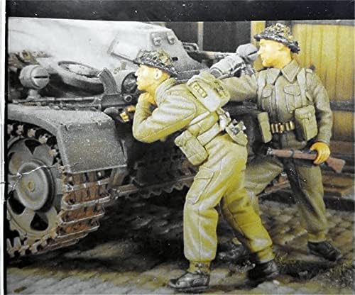 1/35 iz Drugog svjetskog rata Tank Soldier Resin figura Kit minijaturni smola model dijelovi //i9jh-5