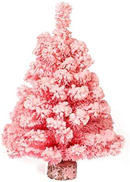 Božićno stablo stablo umjetno stablo stolno borove za najbolje uređenje sezone odmora Pink