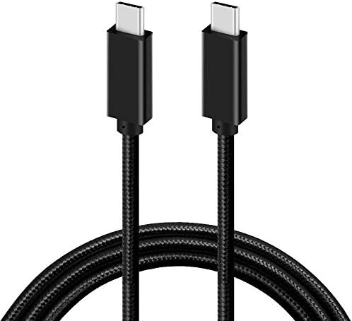 Boxwave Cable kompatibilan s bankom i olufsen Beoremote Halo - DirectSync PD kabl - USB-C do USB-C, tip C pletenica 3FT cabel i sinkronizirani kabel - Jet crni