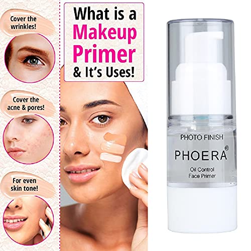 PHOERA Primer, Pro Makeup Primer,dugotrajni hidratantni zaglađujući izolovani efekat bez hidratantnog