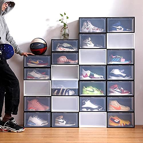 NC Boide Otvori kutiju cipela za cipele za kolekciju prozirne plastične košarkaške ormare za cipele