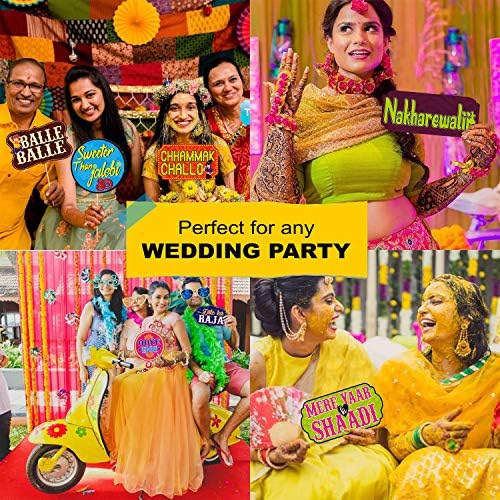 Set od 29 smiješnih vjenčanih porodičnih zabava Photo Booth rekviziti Zanatski predmet Indijskog kolekcionarstva
