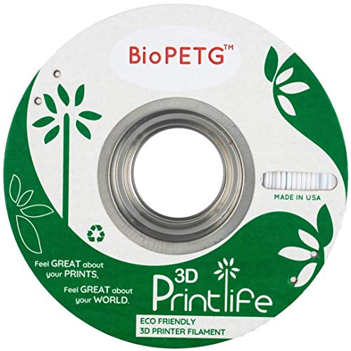 3D Printlife Biopetg: Ekološki petg 1,75mm Clear 3D filament za štampač, dimenzionalna tačnost