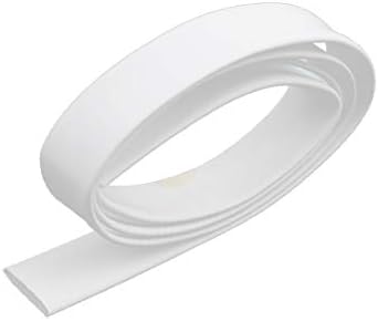 X-dree bijela 12 mm toplotna cijev za cijev za asortiman žica kabel kabela 1m dugačak (bijela 12 mm toplotna