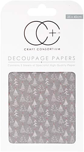 Radovi za dekoupage Craft Conzorcium Graft Trees, 13,75 x 15,75