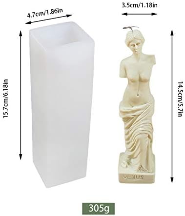 Odgovori Silikonski kalup DIY Epoksidni rezin kalupi, 3D rimski stubovi svileni kalup kreativni 3D cilindrični silikonski kalup za pravljenje svijeća, sapuna, rukotvorina, ručno rađeni poklon, uređenje doma