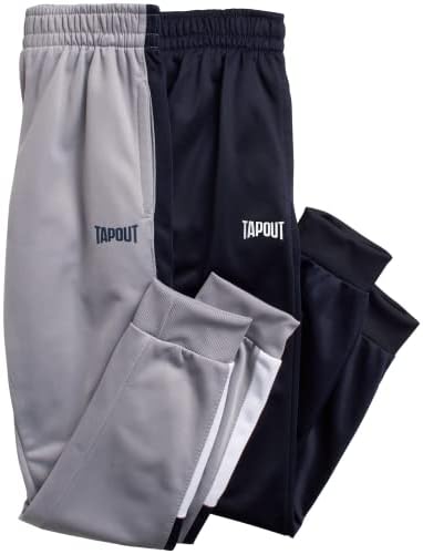 Tapout Boys 'Duksevi - 2 pakovanja aktivne tricot jogger hlače